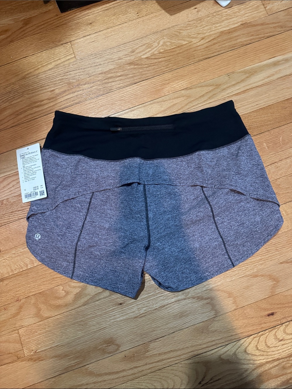 NWT Lululemon Speed Up HR Short 4” Lined - Picture 2 of 3